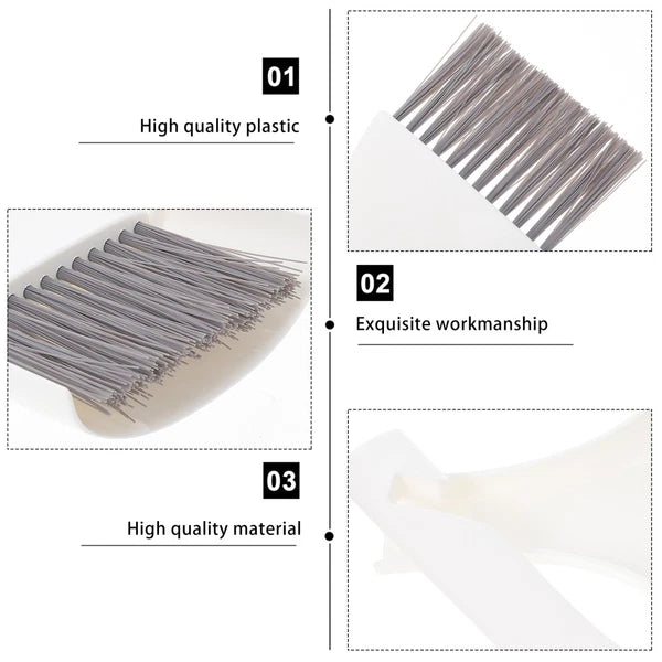 2 Sets Mini Dustpan Broom Desktop Cleaner Small Brush for Cleaning
