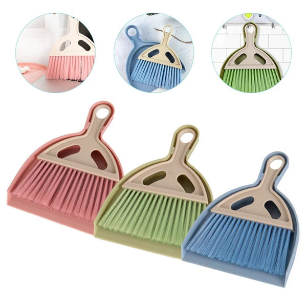 Sets Mini Broom And Dustpan Computer Desktop Scrubbers Cleaning Supply