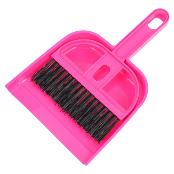 Desktop Broom Set Child Tabletop Dustpan Brush Car Cleaning Interior