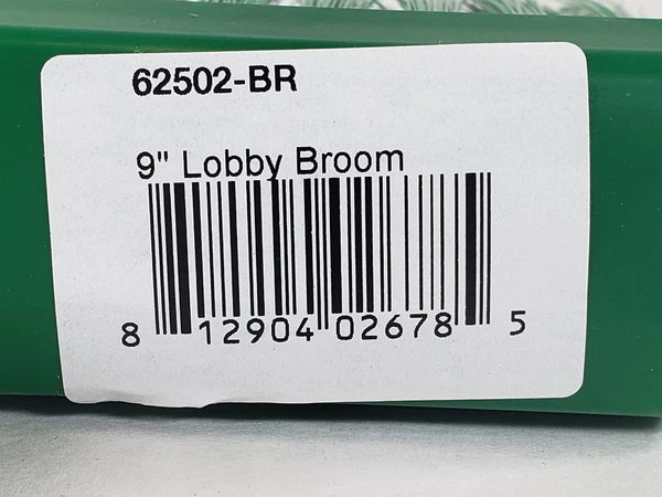 Remco 62502 Green Lobby Container Dust Pan And 14.6 Inch Broom Set