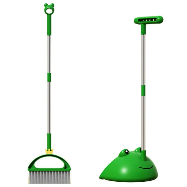 Children's Broom Set Student Household Cleaning Tools with Dust Pan