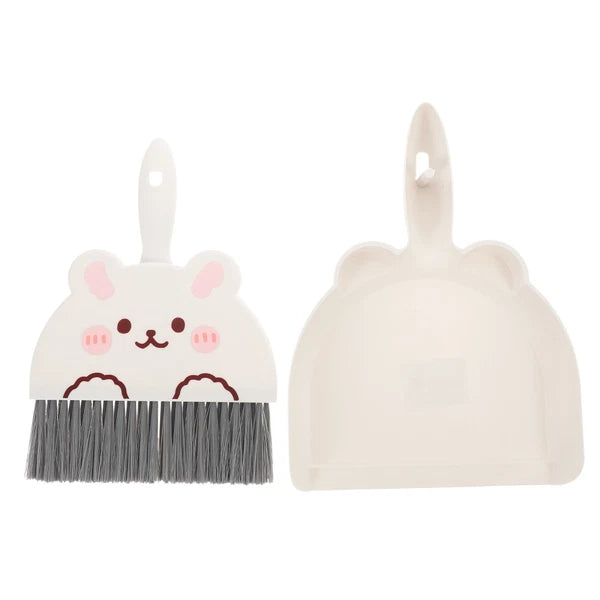 Mini Broom Set Child Travel and Dust Pan Cleaning Brushes for Household