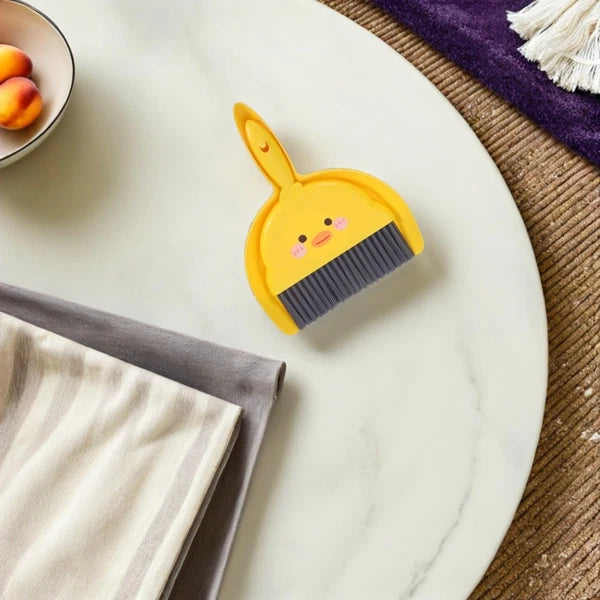 Dustpan Broom Combination Mini Brush and Set Table Small for Desktop Cleaning