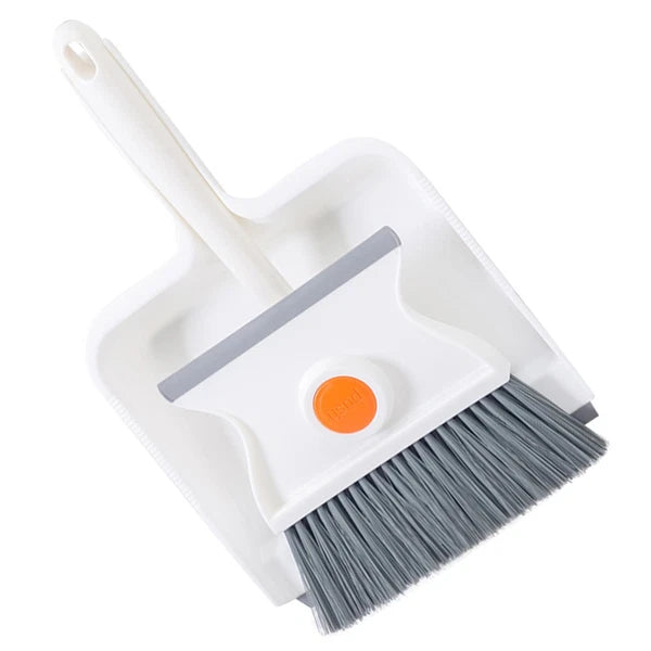 Broom Dustpan Set Toddler Tiny Brush and Desk Table Cleaning Kit