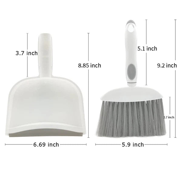 Dust pan Mini Dustpan and Brush Set Small Broom and Dustpan Set Small Hand Br...