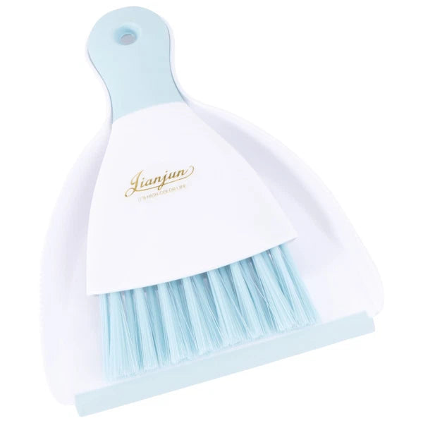 2 Pack Convenient Small Dustpan Set Desktop Cleaner Household Supplies