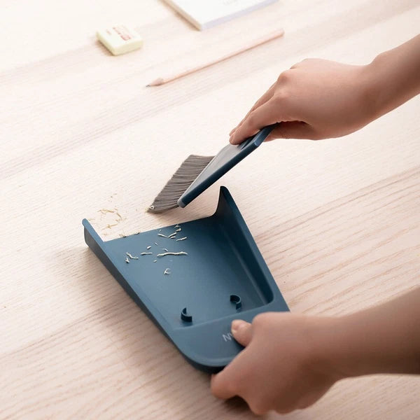 new Wet dry Mini Bar Desktop Sweep Cleaning Brush Small Broom Dustpan Set clean