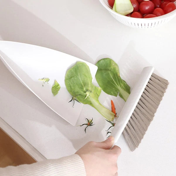 Desktop Broom Set Small Dustpan Mini Hand Household Cleaning Supplies