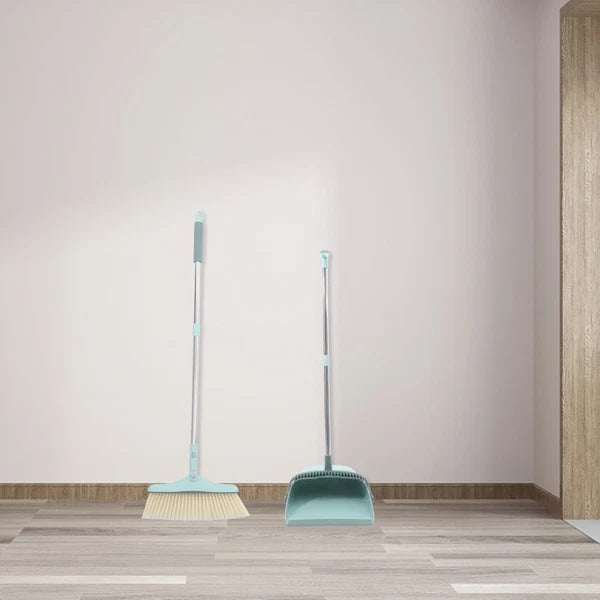 Broom Dustpan Set Sweeping Brush and Handy Office Household Cleaning Supplies