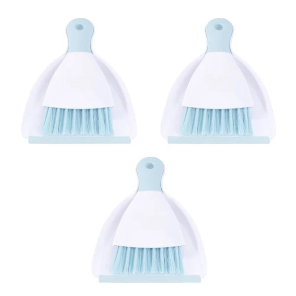 3 PCS Convenient Small Dustpan Set Cleaning Broom Household Supplies