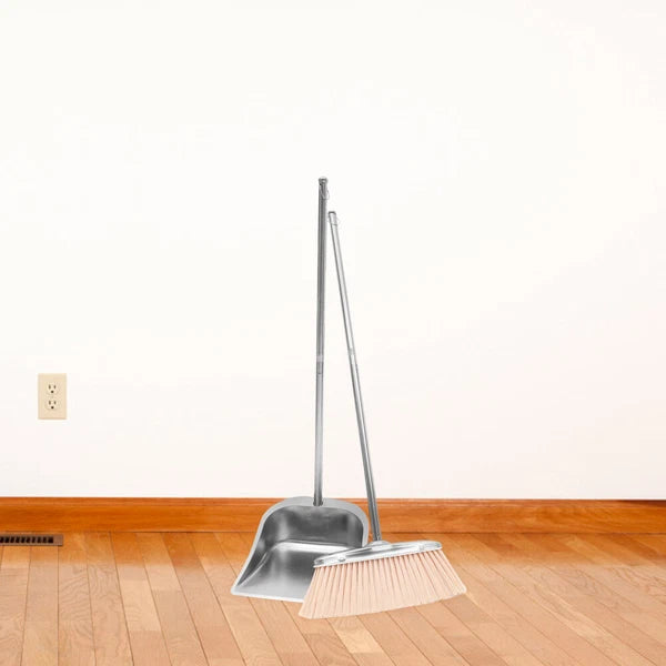 Broom Garbage Set Office Dust Pan and Brushes Cleaning Dustpan for Home