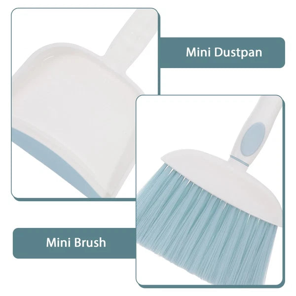 Dust Brush Set Dustpan Mini Broom Desk Camping Supplies Generic Kitchen Tools