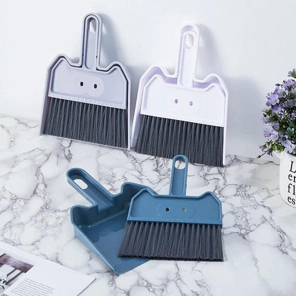 2 Sets Keyboard Cleaning Brush Child Miniatures Supplies Broom with Dustpan