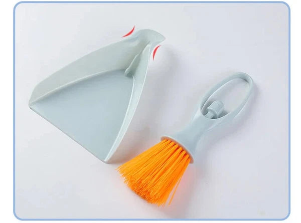 Home Keyboard Hair Brush Mini Floor Dust Broom and Dustpan Set Cleaning Tool New