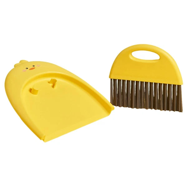 Mini Dustpan Set Child Tabletop Cleaning Brush and Desktop Broom