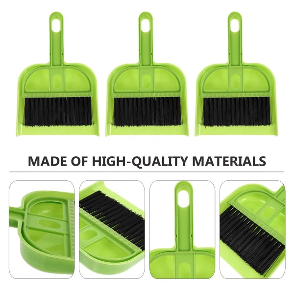 4 PCS Cleaning Brush Set Child Desktop Dustpan and Broom Mini with