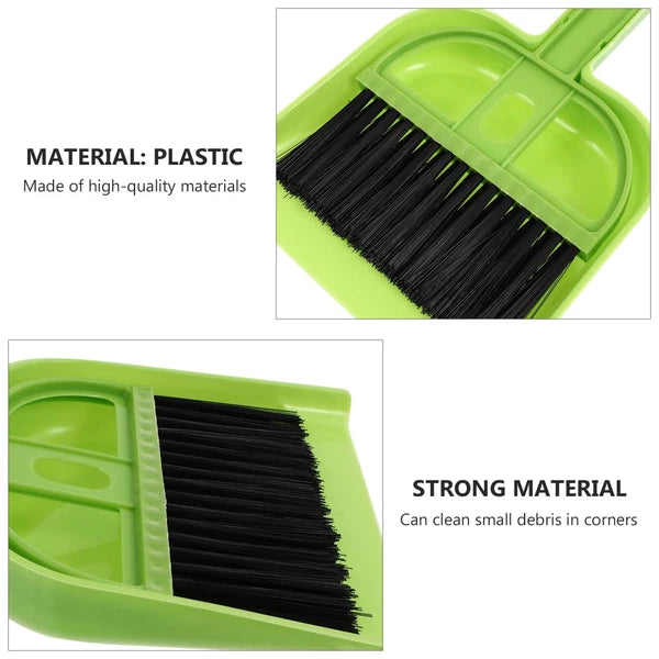 4 PCS Cleaning Brush Set Child Desktop Dustpan and Broom Mini with