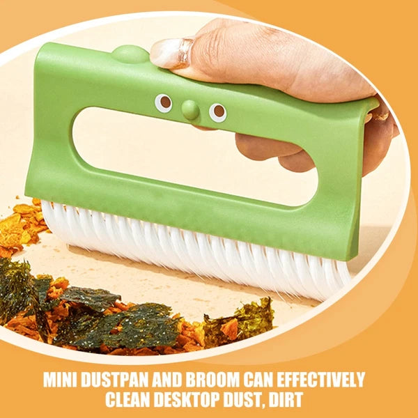 Cleaning Broom Set Convenient Mini And Dustpan Countertop Sweeper