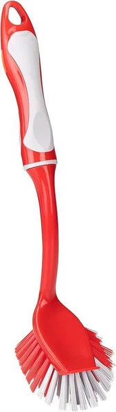 Dirt Devil Home Cleaning Brushes Set of 6 with Broom Dustpan & Handbrushes Red