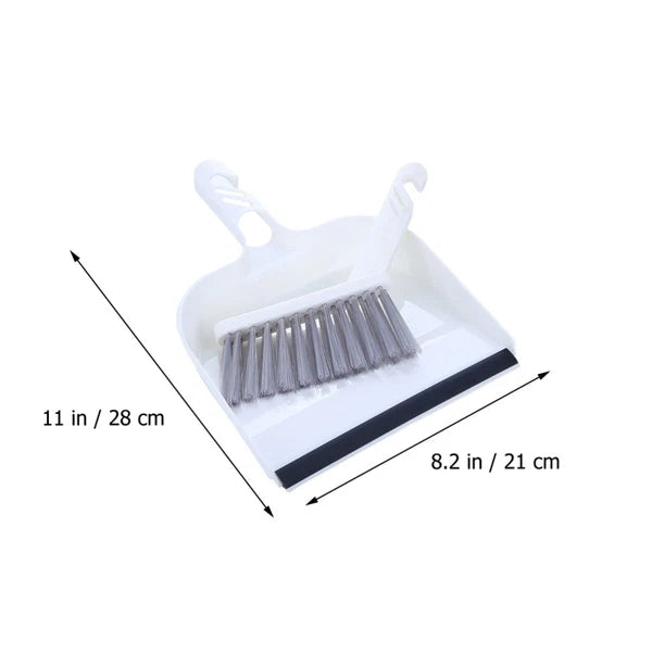 2 Sets Kitchen Cleaning Desktop Broom Mini Dustpan and Brush Child