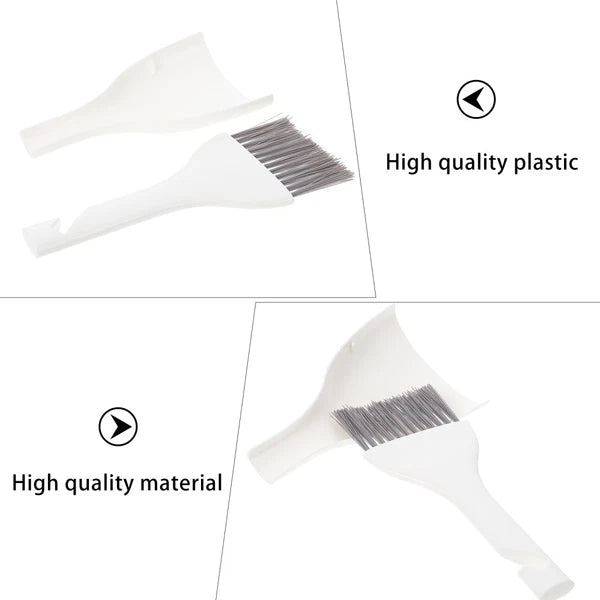 Mini Dustpan Broom Set Desktop Cleaner Small Hand Brush for Cleaning
