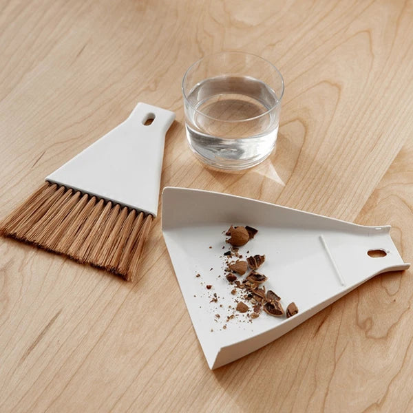 2 Set Preschool Education Broom Travel Child Dusting Brush Mini Dustpan and