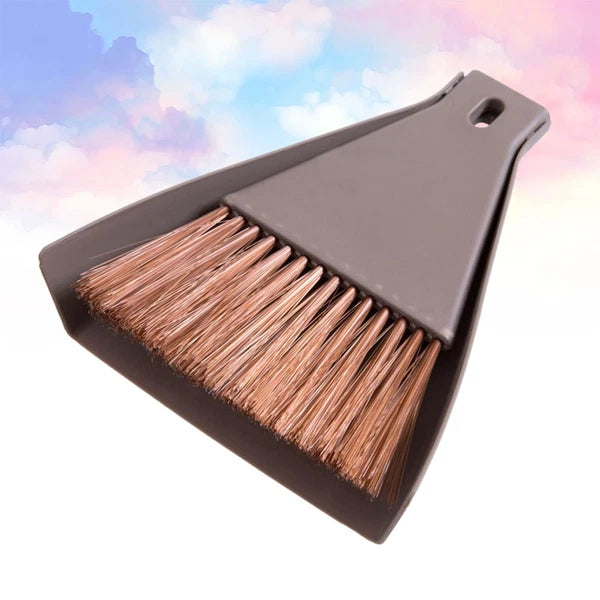 2 Set Preschool Education Broom Desktop Small Dustpan Travel Child Hand with
