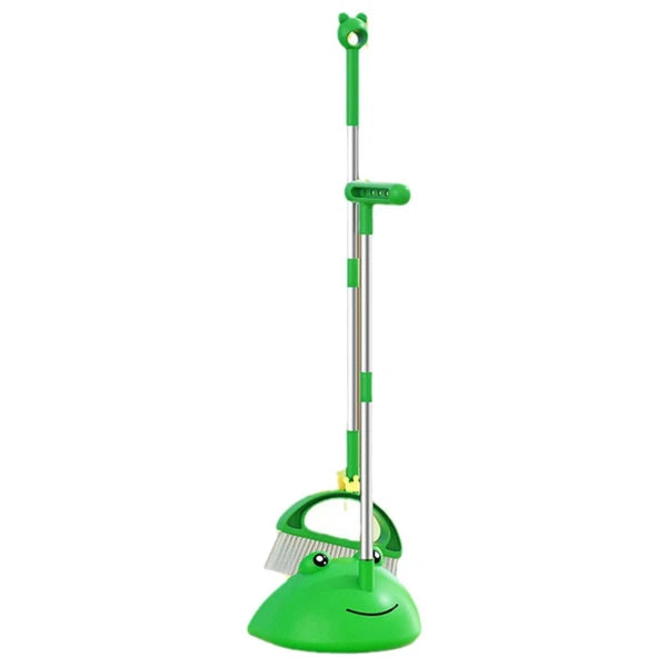 Children's Broom Set Student Household Cleaning Tools with Dust Pan