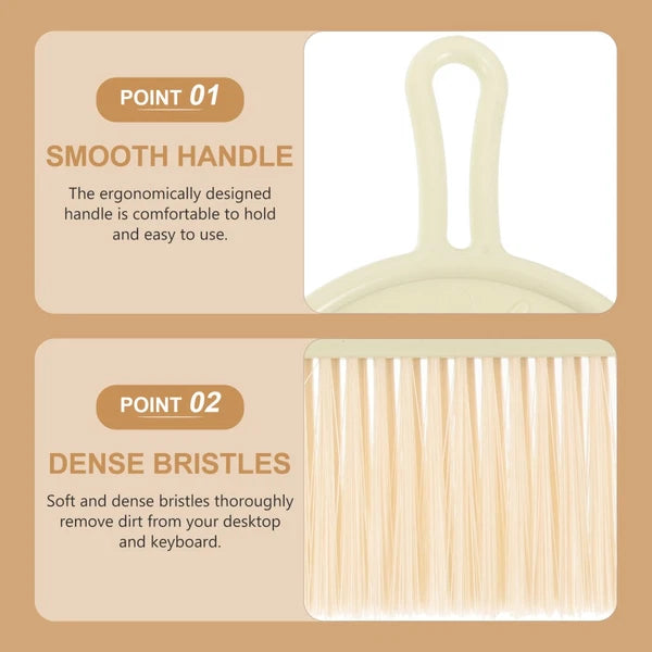 Cleaning Brush Set Dust Pan and Broom Desktop Mini Child Dustpan