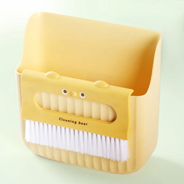 Cleaning Broom Set Portable Brush sweeper with Dust Pan Countertop