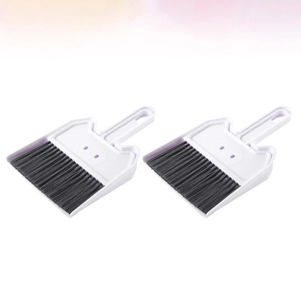 2 Sets Keyboard Cleaning Brush Child Hand Broom Dust Pan Small Dustpan