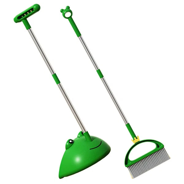 Children's Broom Set Student Household Cleaning Tools with Dust Pan