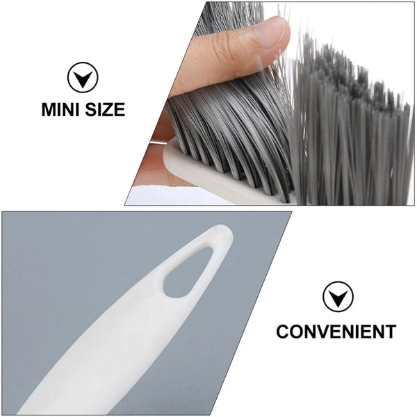 2 Sets Mini Dustpan Broom and Desktop Child Hand Household Cleaning Tools