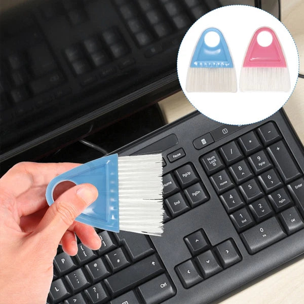 2 Sets Cleaning and Sweeping Desktop Mini Broom Dad Child Small Dust Pan