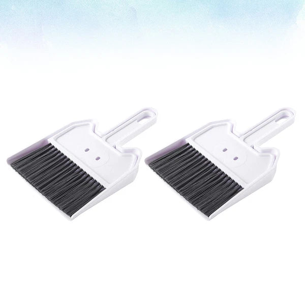 2 Sets Keyboard Cleaning Brush Child Hand Broom Dust Pan Small Dustpan