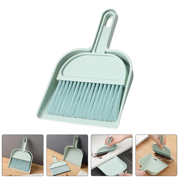 Desktop Broom Set Child Cleaning Small Dustpan Classroom Supplies