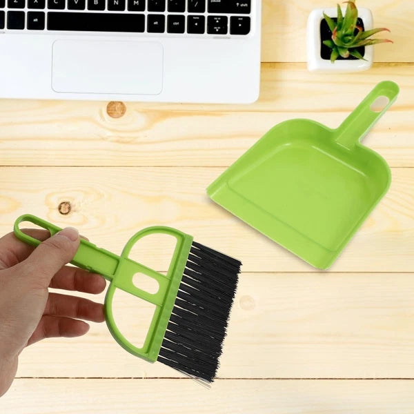 4 PCS Cleaning Brush Set Child Desktop Dustpan and Broom Mini with