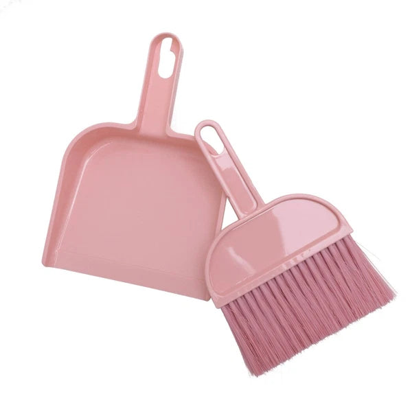 Mini Broom Dustpan Set Brush Desktop and Cleaning Tools Pet Hair Removal