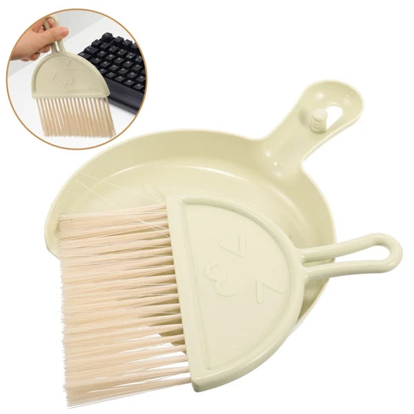 Cleaning Brush Set Worktop Dustpan Child Broom with Small Mini Hand