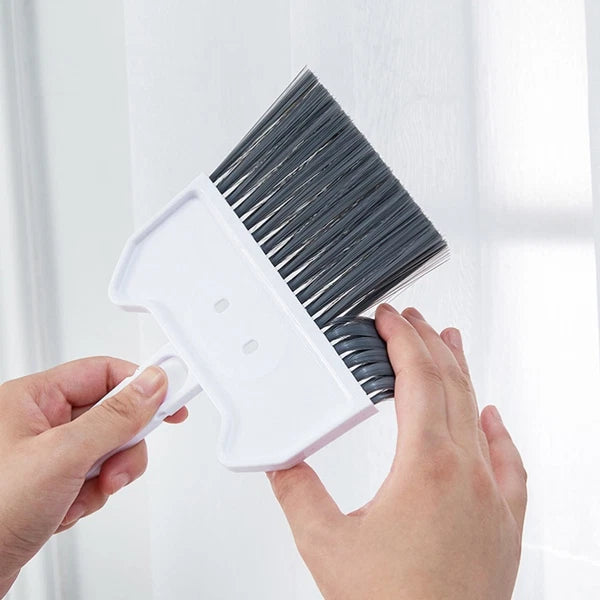 2 Sets Keyboard Cleaning Brush Child Mini Broom With Dustpan-