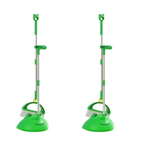 Children's Broom Set Student Household Cleaning Tools with Dust Pan
