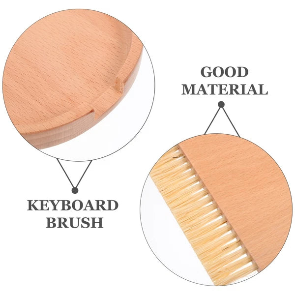 Mini Whisk Broom Desktop Cleaning Brush Set Dad Sweeping and Dustpan Hand Small