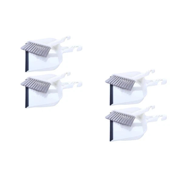 2 Sets Kitchen Cleaning Child Mini Dustpan and Brush Broom with Desktop Sweep