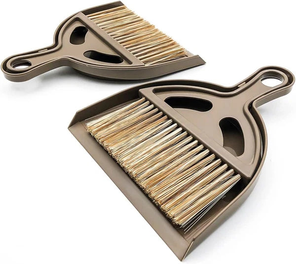 Small Broom and Dustpan Set Mini Dustpan and Brush, Hand Broom and Dustpan Set,