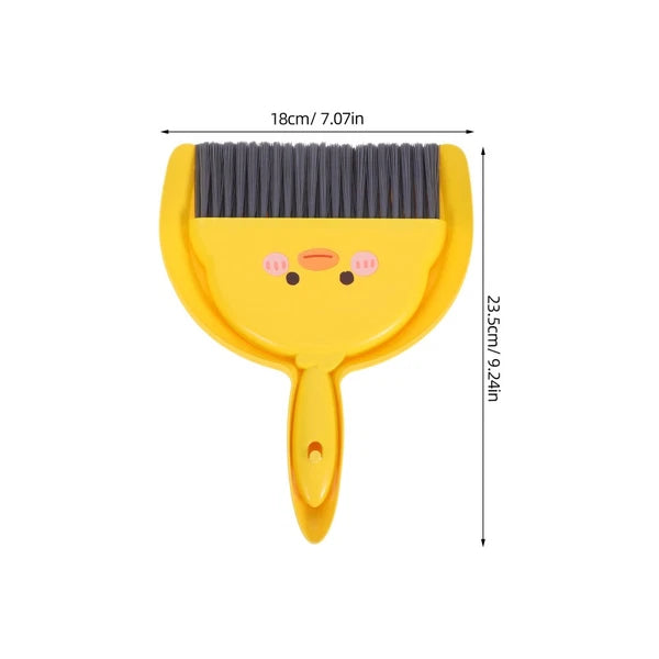 Dustpan Broom Combination Mini Brush and Set Table Small for Desktop Cleaning