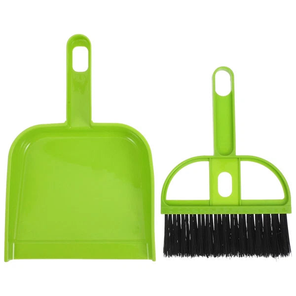 Desktop Broom Set Miniature Dustpan Brush Child Detail Car Detailing
