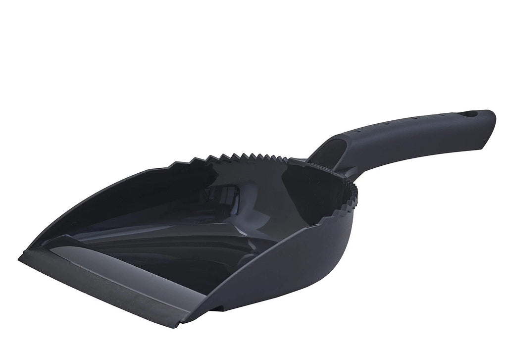 Handheld Dustpan and Brush Set | Comfort Grip Broom with Horsehair Bristles