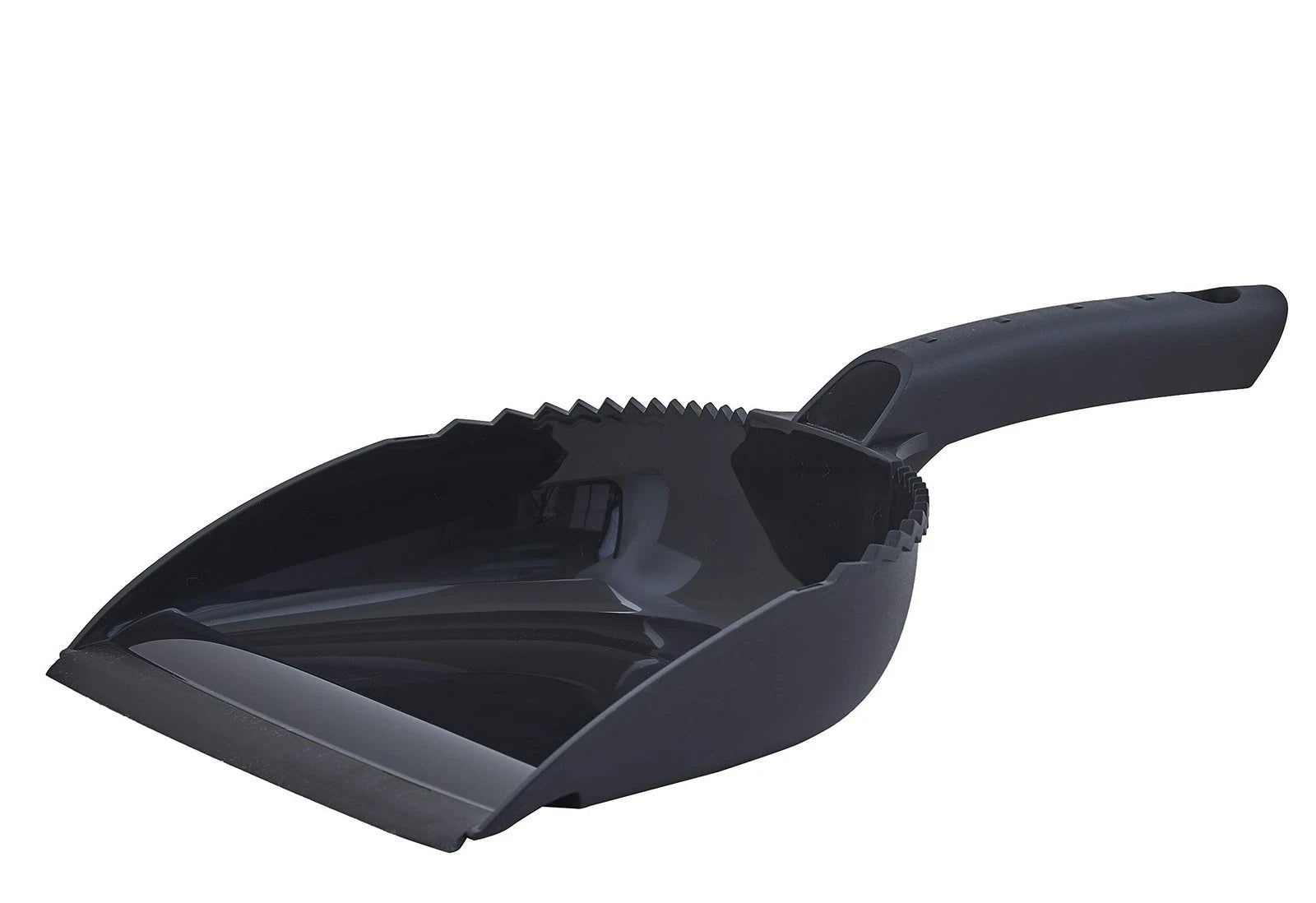 Handheld Dustpan and Brush Set | Comfort Grip Broom with Horsehair Bristles