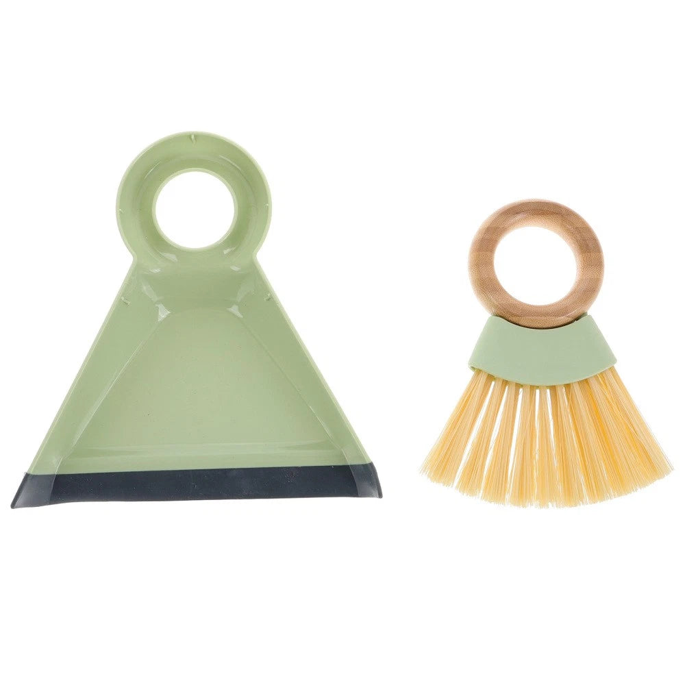 Desktop Cleaning Brush Set Kits Household Sweeper Broom with Dustpan