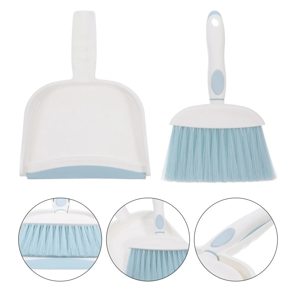 Dust Brush Set Room Cleaning Hand Pan Brushes Broom Dustpan Remover